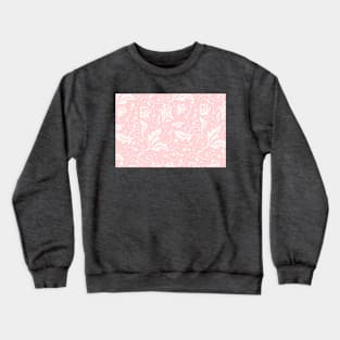 flower pattern Crewneck Sweatshirt